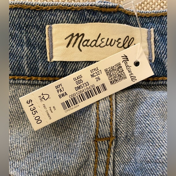 The Perfect Vintage Jean in Belbury Wash: Denim Edition Sz 26 NC327 NWT - Picture 5 of 7